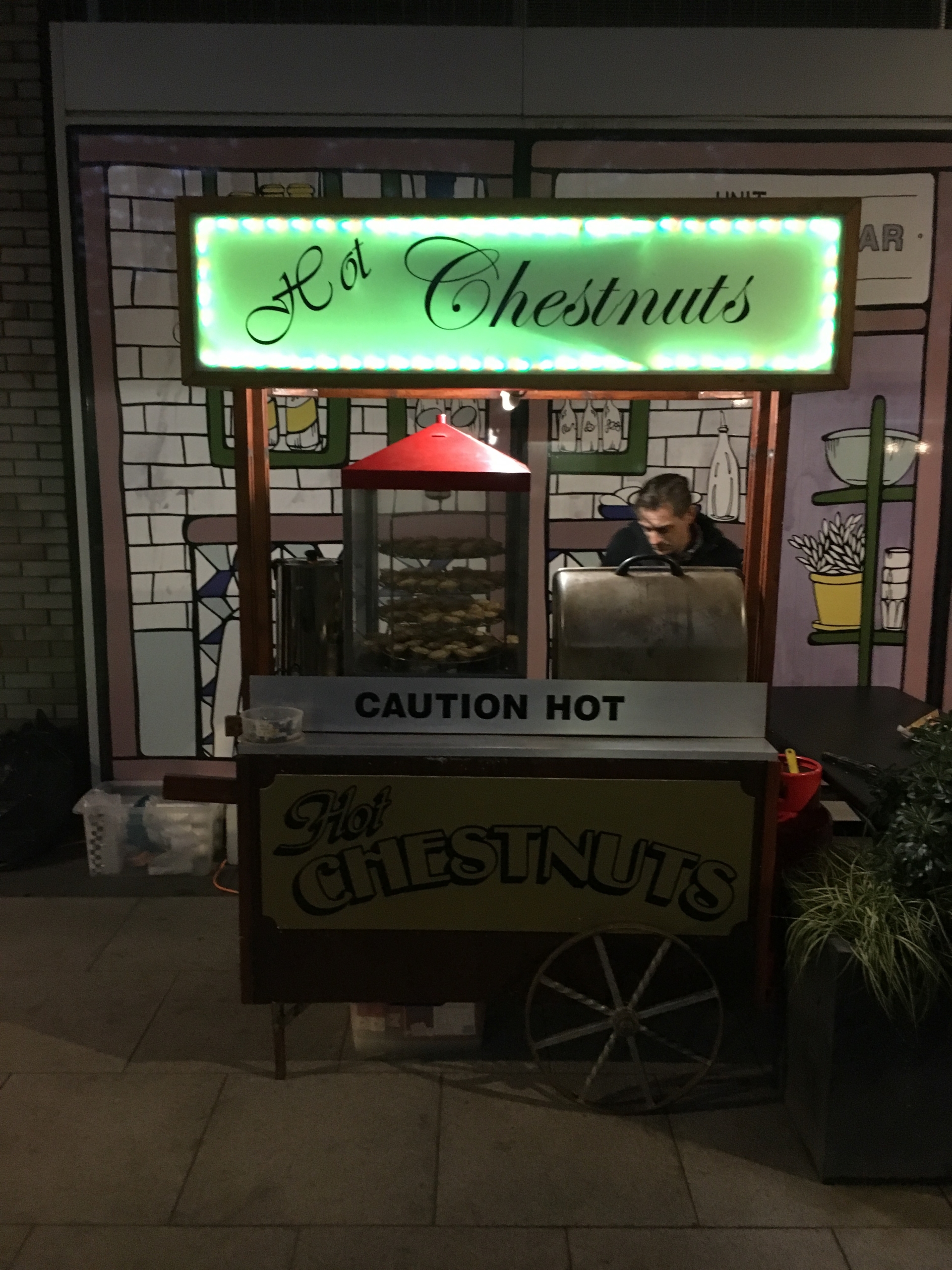 Hot Chestnut Cart