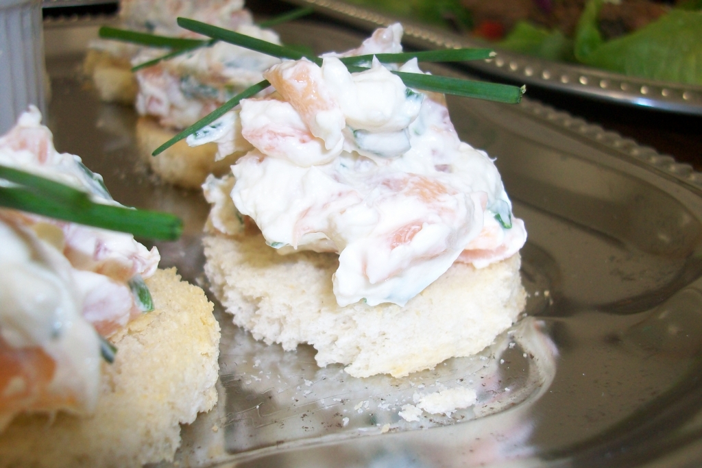 smoked salmon & Chive Pate